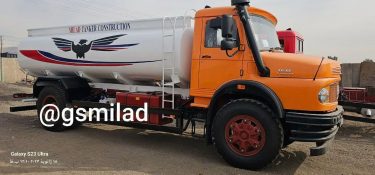مخزن حمل آب 12000 لیتری خودرو بنز 1924