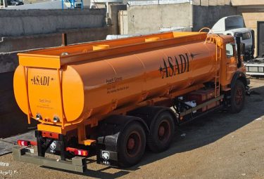 مخزن حمل آب 18000 لیتری خودرو بنز2624